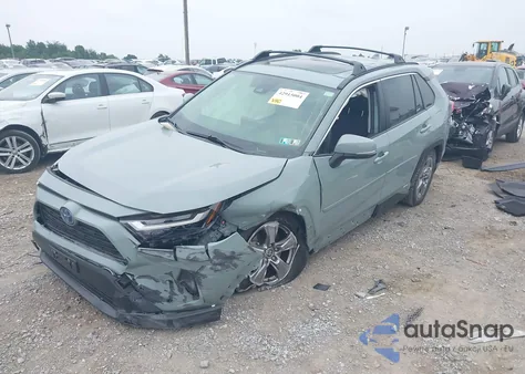 2023 Toyota Rav4 Hybrid Xle z USA, uszkodzony, nr VIN JTMRWRFV2PD195583